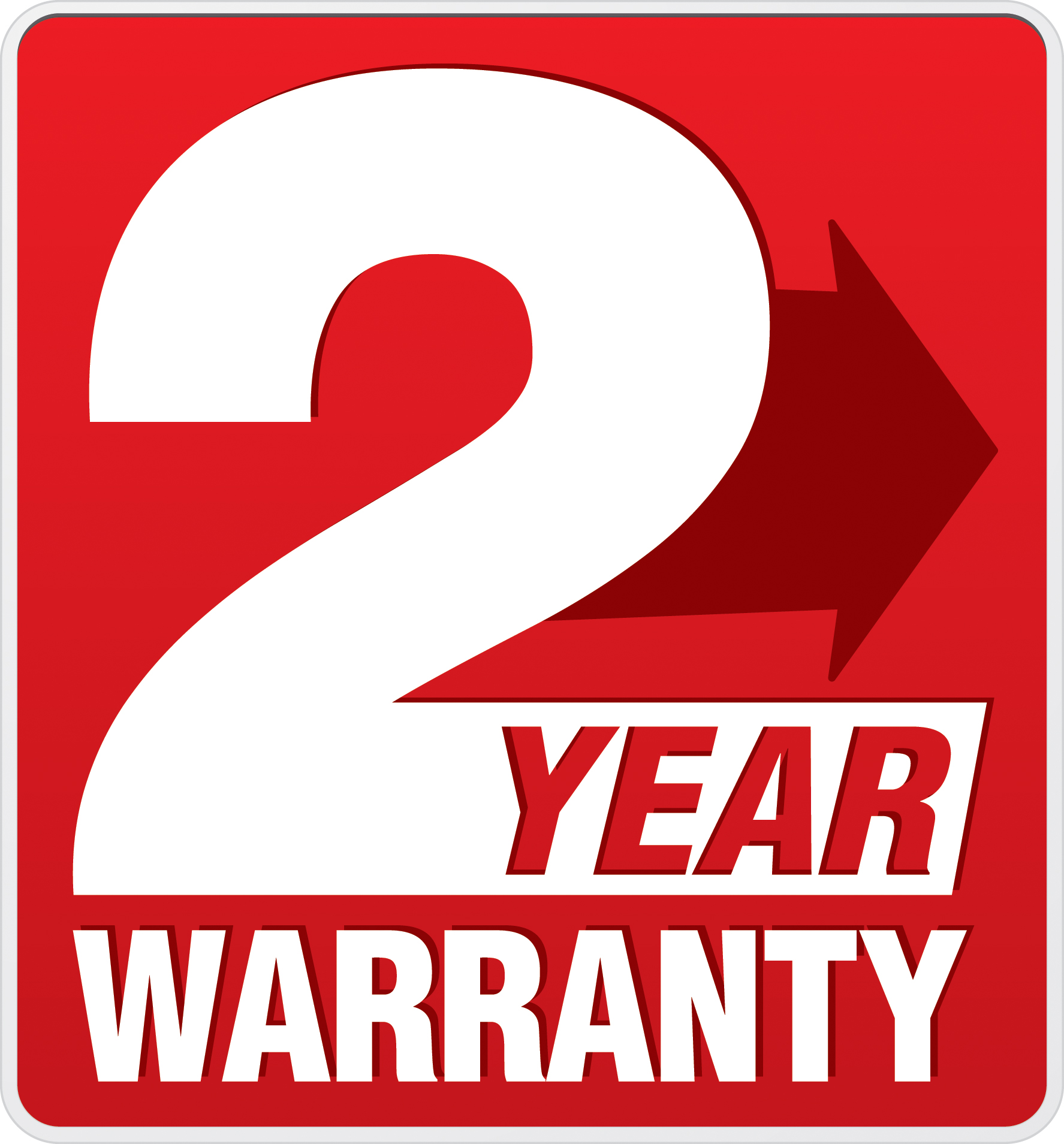 2 year warranty